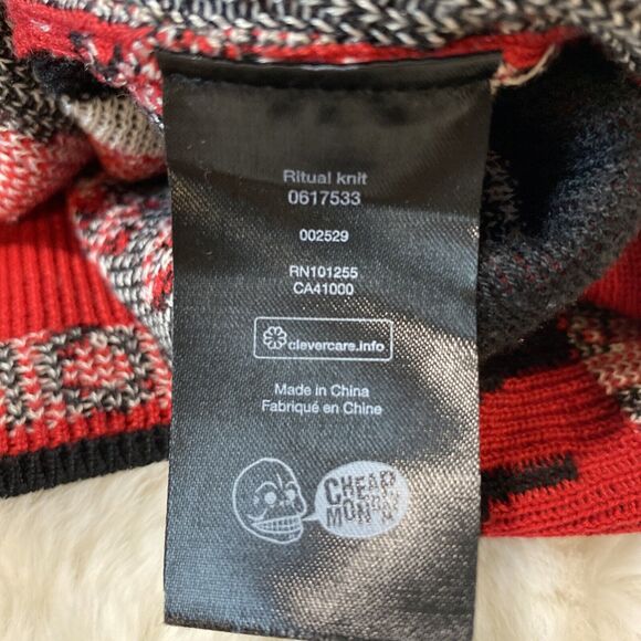 Cheap Monday Unisex Medium Stranger Than‎ Fiction Knit Show Me Love Sweater - Picture 11 of 16